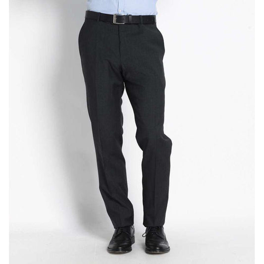 Uominitaliani Gray Wool Men's Pant Uominitaliani