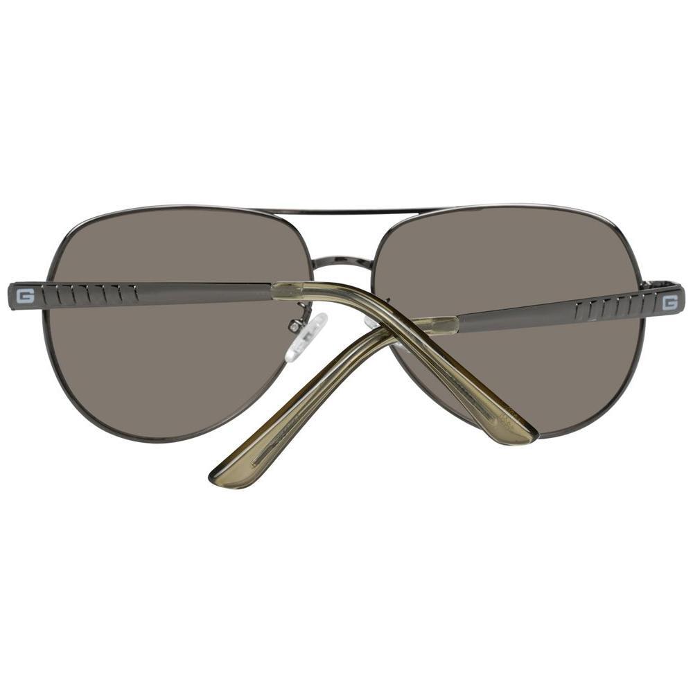 Guess Gray Metal Sunglasses