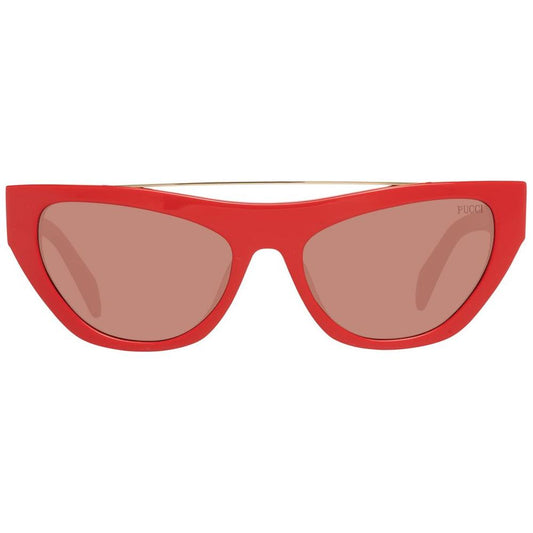 Emilio Pucci Red Women Sunglasses Emilio Pucci