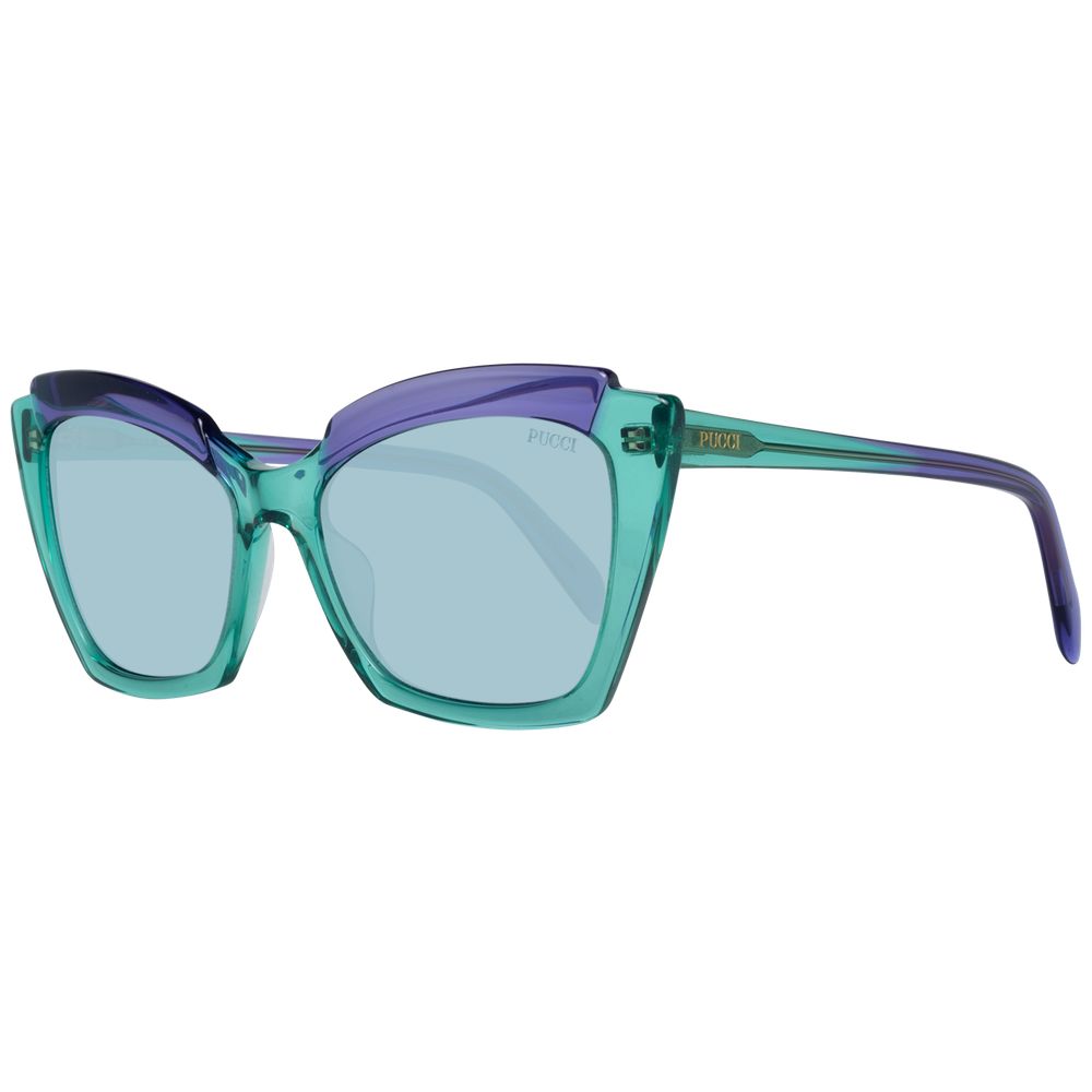 Emilio Pucci Bicolor Plastic Sunglasses