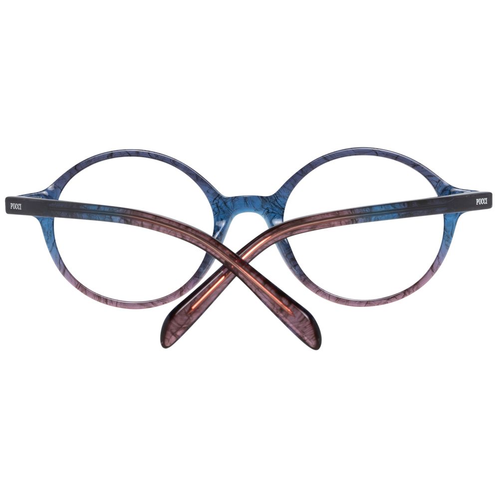 Emilio Pucci Multicolor Plastic Glasses (Frames) Emilio Pucci