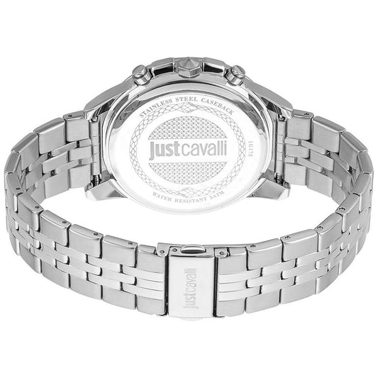 Just Cavalli Silver Men Watch Just Cavalli