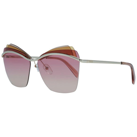 Emilio Pucci Gold Women Sunglasses Emilio Pucci