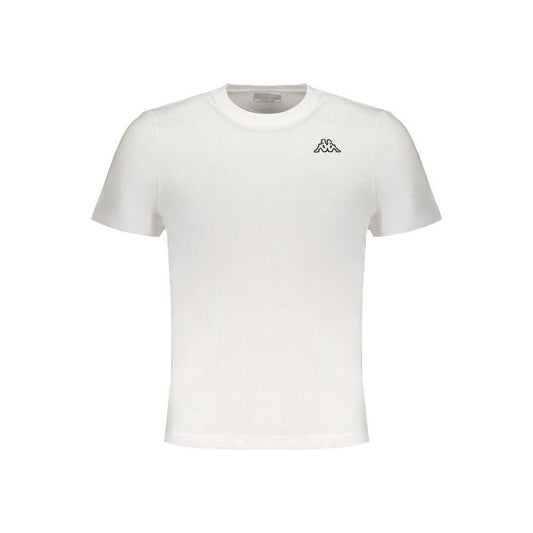 Kappa White Cotton T-Shirt Kappa