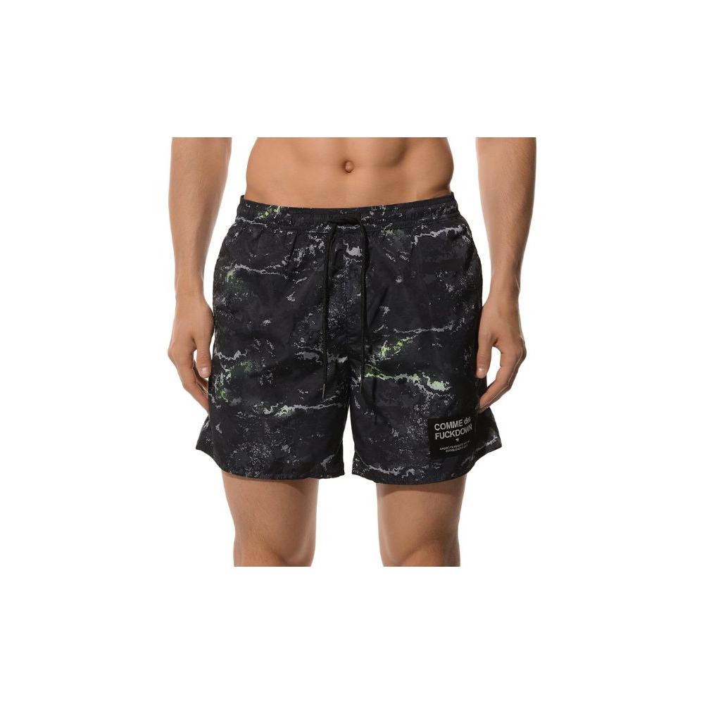 Comme Des Fuckdown Army Polyester Swimwear Comme Des Fuckdown