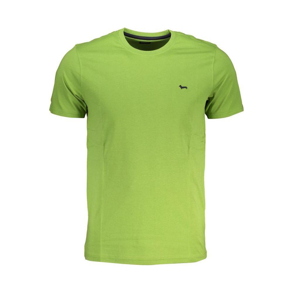 Harmont & Blaine Green Cotton T-Shirt Harmont & Blaine