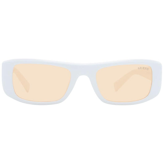 Guess White Unisex Sunglasses Guess