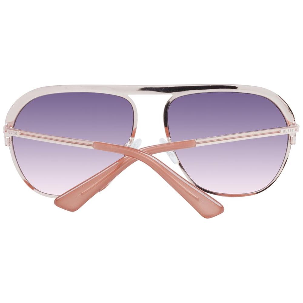 Guess Rose Gold Unisex Sunglasses Guess