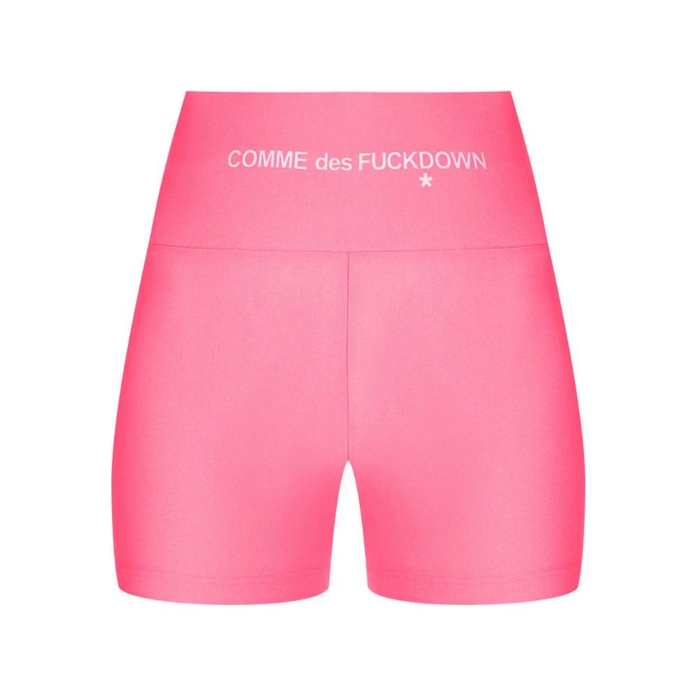 Comme Des Fuckdown Pink Polyester Short Comme Des Fuckdown