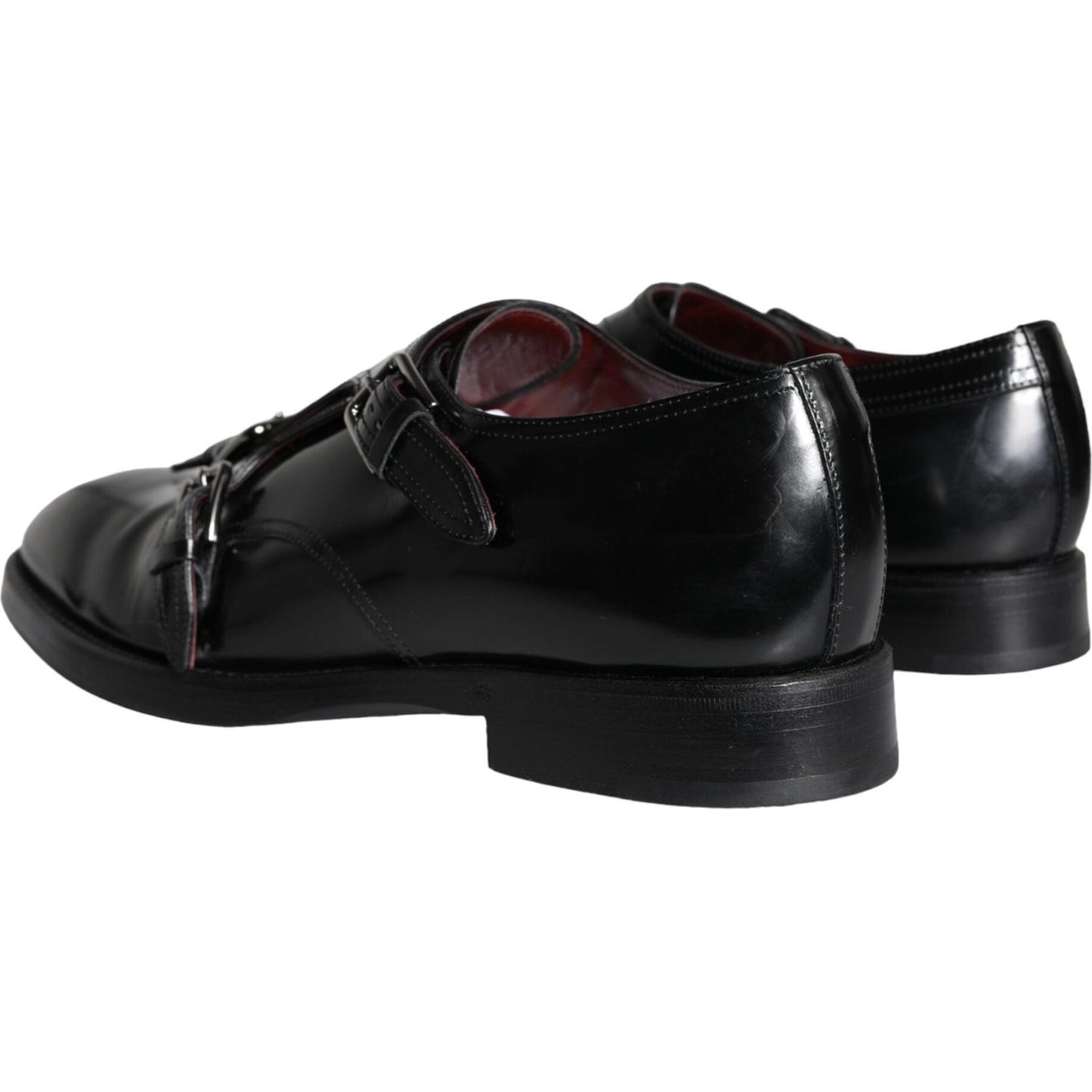 Dolce & Gabbana Black Calf Leather Men Formal Dress Shoes Dolce & Gabbana