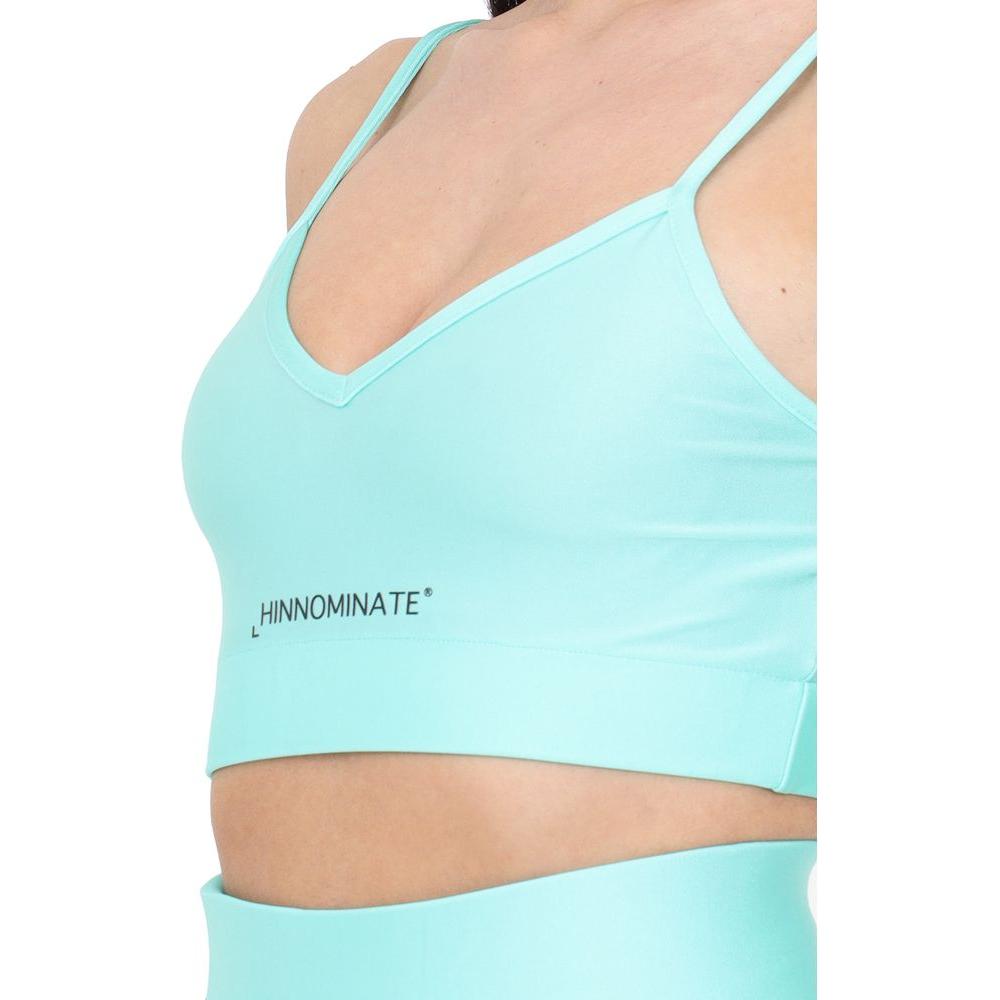 Hinnominate Green Polyamide Women Top Hinnominate