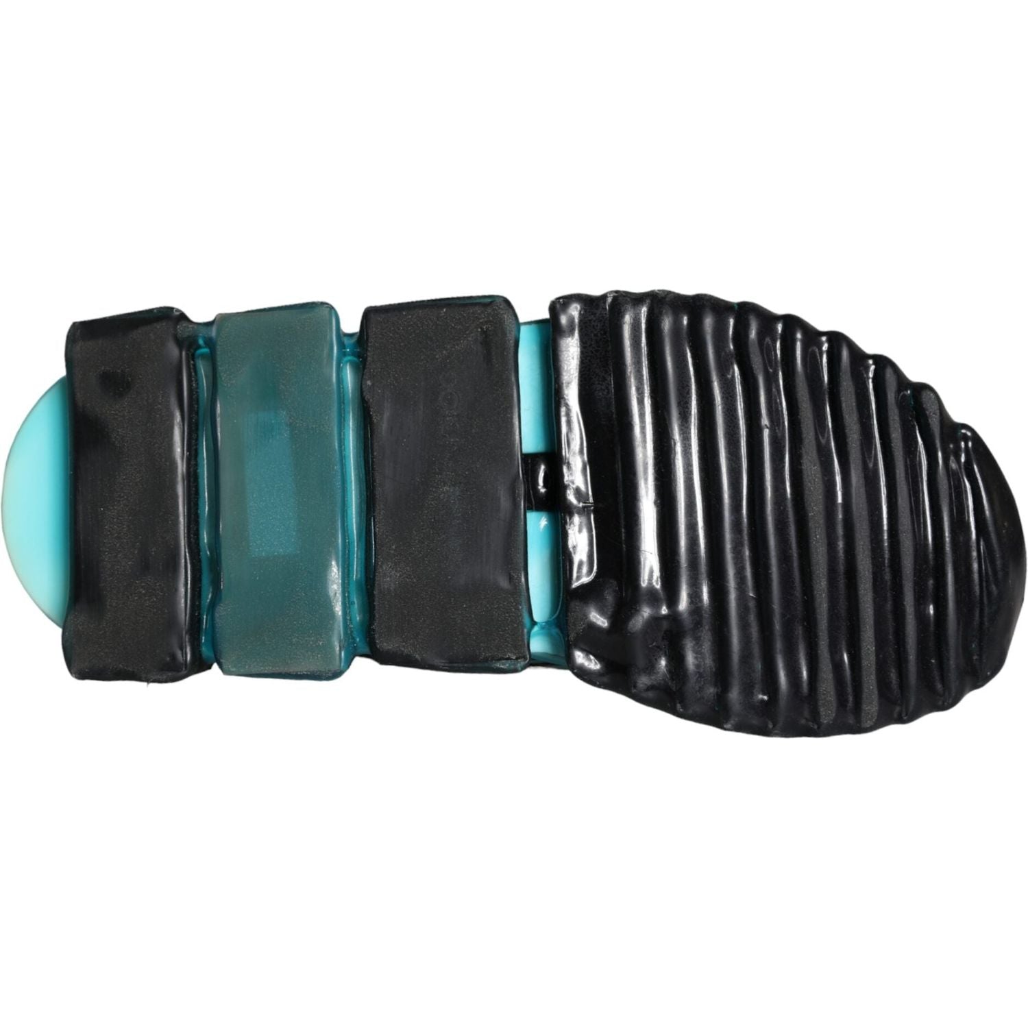 حذاء سنيكرز دولتشي آند غابانا أبيض وأزرق سهل الارتداء