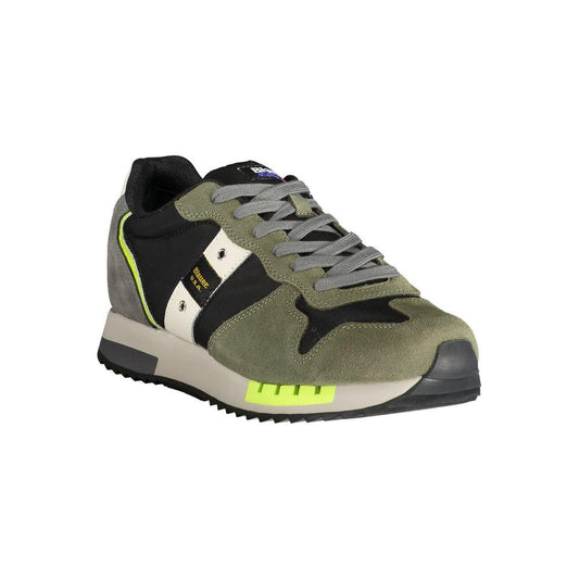 Blauer Green Polyester Sneaker Blauer