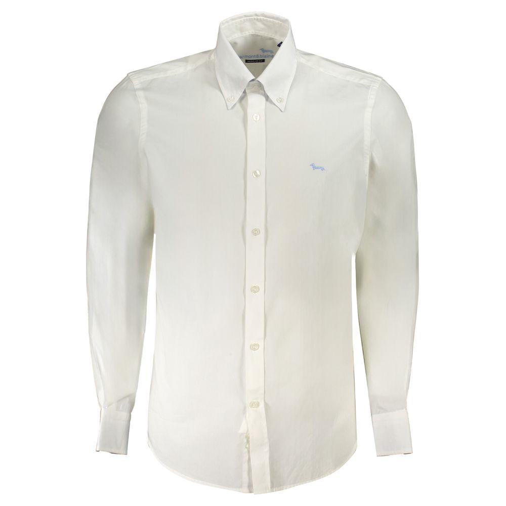 Harmont & Blaine White Cotton Shirt Harmont & Blaine