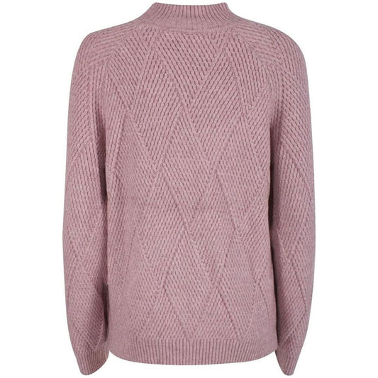 Yes Zee Pink Acrylic Sweater Yes Zee