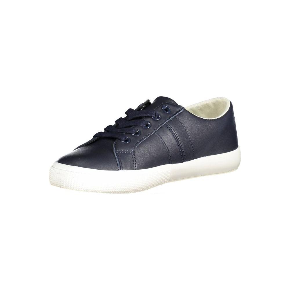 Ralph Lauren Blue Polyester Sneaker Ralph Lauren