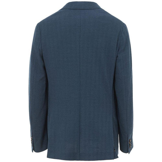 Brioni Blue Wool Blazer Brioni