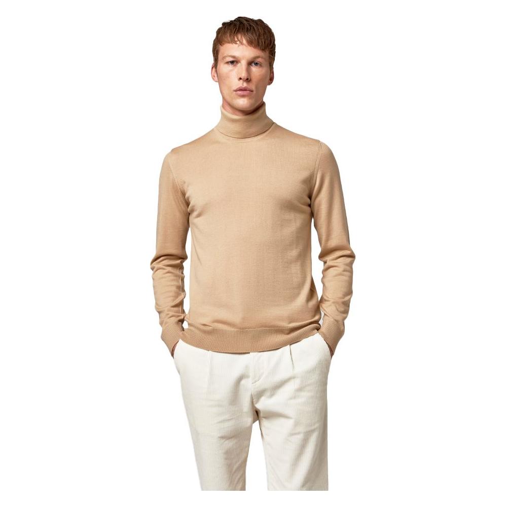 Alpha Studio Beige Cashmere Sweater Alpha Studio