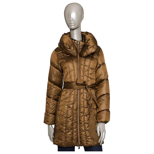 Baldinini Trend Brown Polyester Women Jacket Baldinini Trend