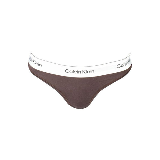 Calvin Klein Brown Cotton Underwear Calvin Klein