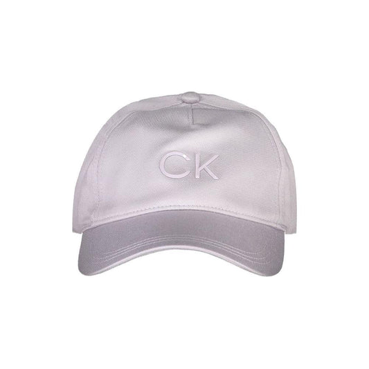 Calvin Klein Purple Cotton Hat Calvin Klein