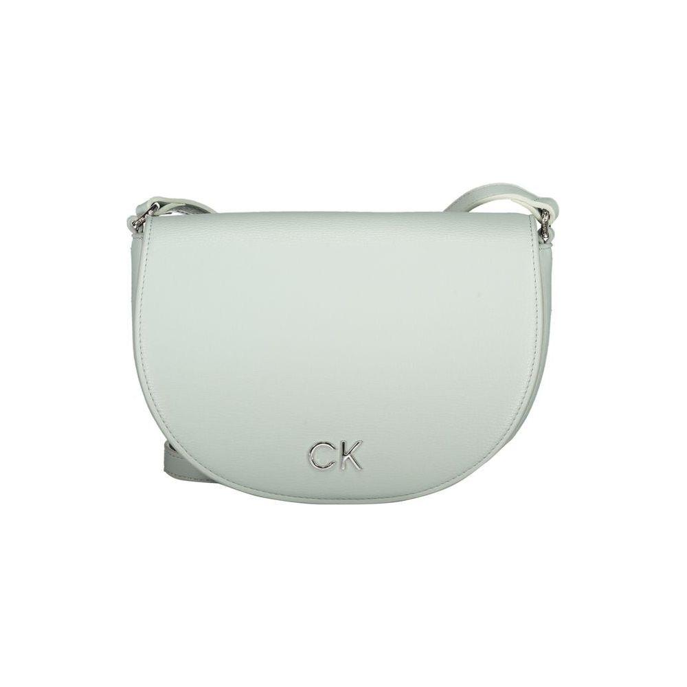 Calvin Klein Light Blue Polyethylene Handbag Calvin Klein