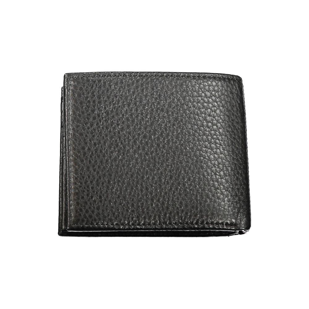 Tommy Hilfiger Black Leather Wallet Tommy Hilfiger