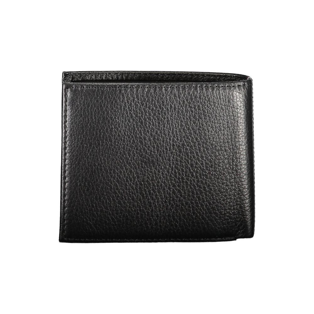 Tommy Hilfiger Black Leather Wallet Tommy Hilfiger