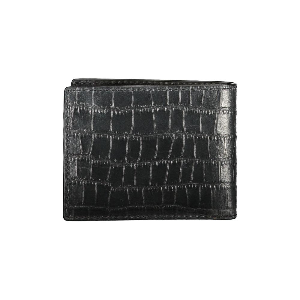 Tommy Hilfiger Black Leather Wallet Tommy Hilfiger