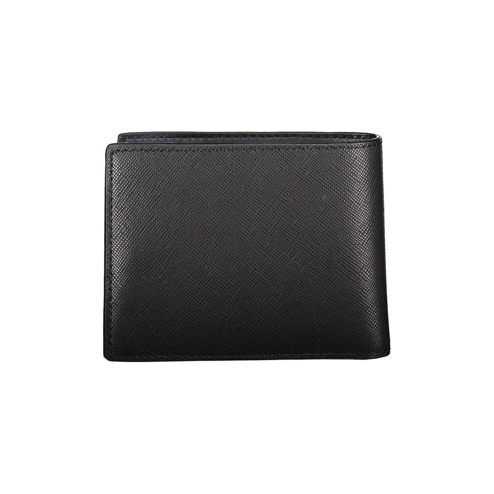 Tommy Hilfiger Black Leather Wallet Tommy Hilfiger