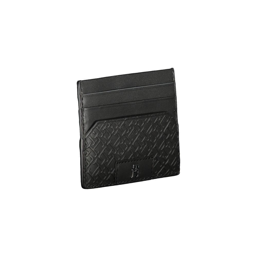 Tommy Hilfiger Black Leather Wallet Tommy Hilfiger