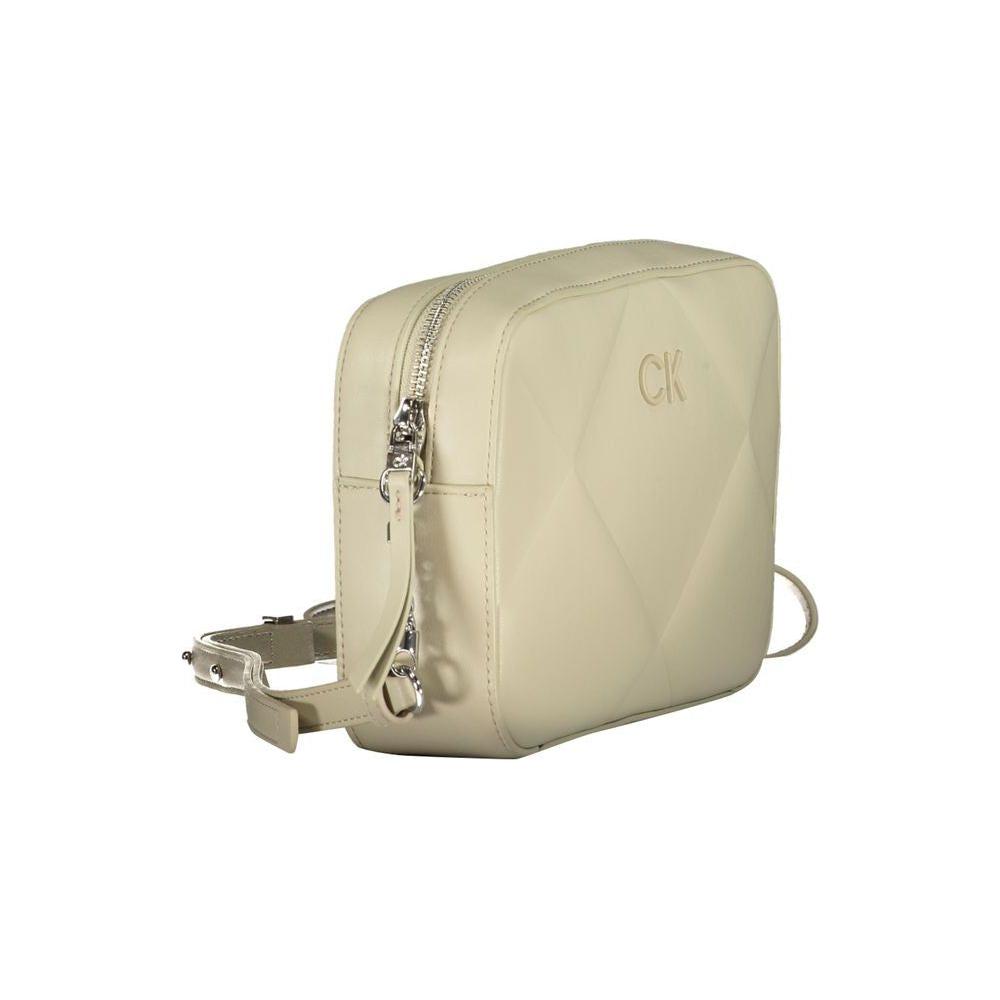 Calvin Klein Beige Cotton Handbag Calvin Klein