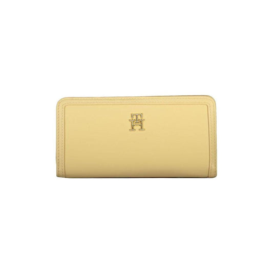 Tommy Hilfiger Beige Polyethylene Wallet Tommy Hilfiger