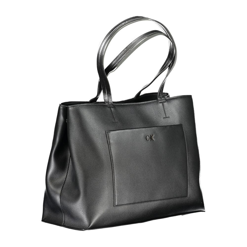 Calvin Klein Black Polyester Handbag Calvin Klein