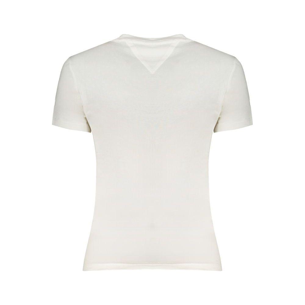 Tommy Hilfiger White Cotton Tops & T-Shirt Tommy Hilfiger