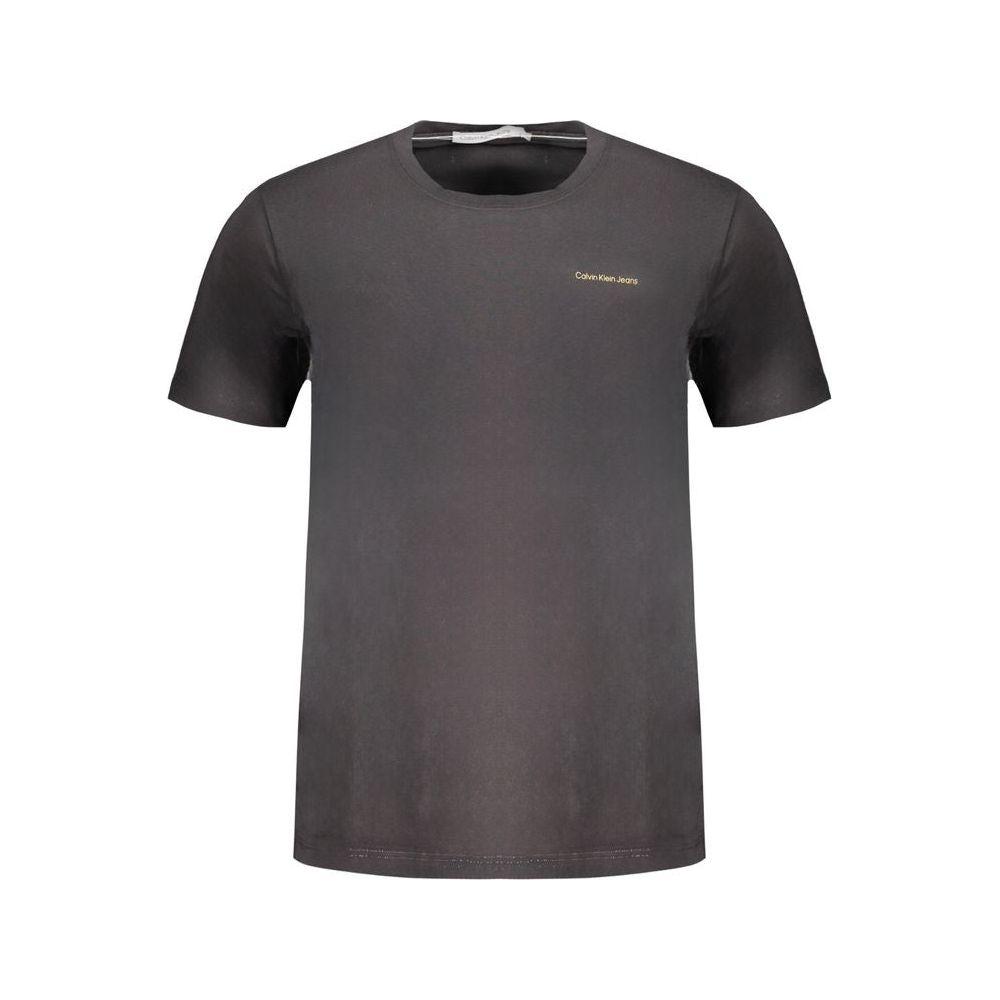 Calvin Klein Black Cotton T-Shirt Calvin Klein