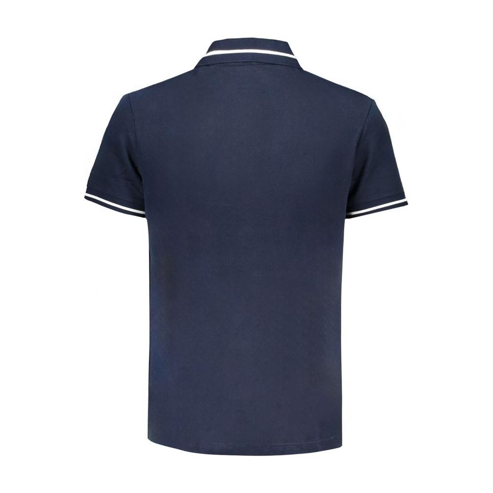 Tommy Hilfiger Blue Cotton Polo Shirt Tommy Hilfiger