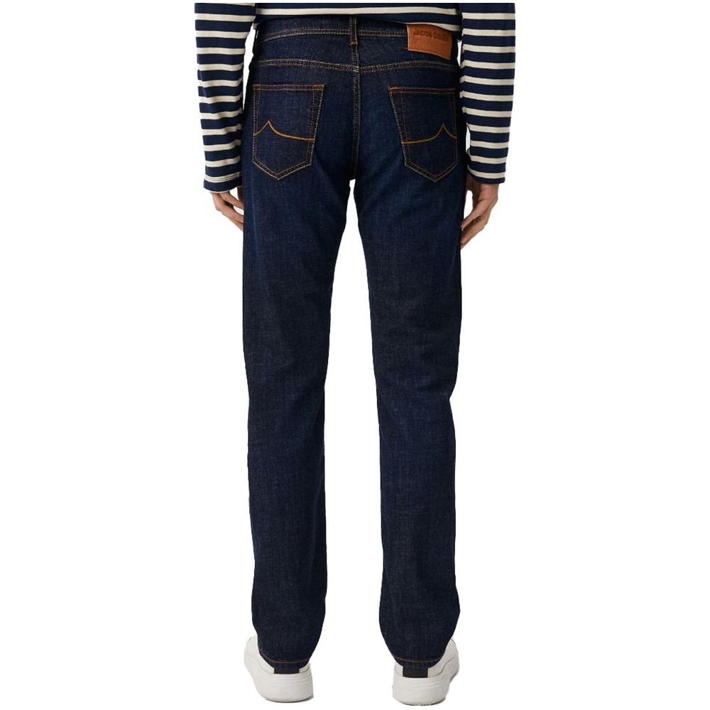 Jacob Cohen Blue Cotton Jeans & Pant Jacob Cohen