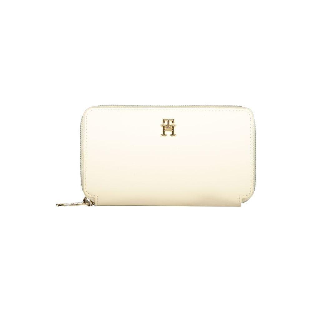 Tommy Hilfiger Beige Polyethylene Wallet Tommy Hilfiger