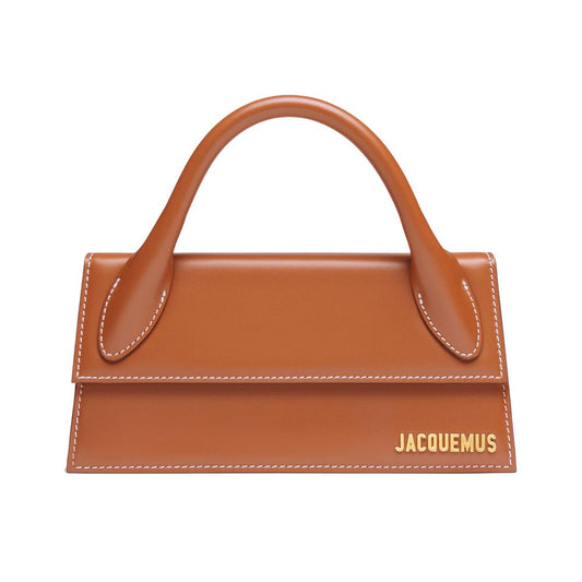 Jacquemus Brown Leather Crossbody Bag Jacquemus