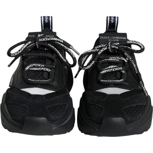 Dolce & Gabbana Black Daymaster Low Top Sneakers Shoes Dolce & Gabbana