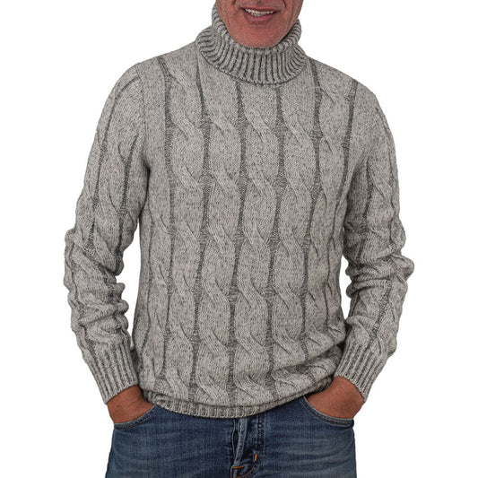 Gran Sasso Gray Cashemere Sweater Gran Sasso