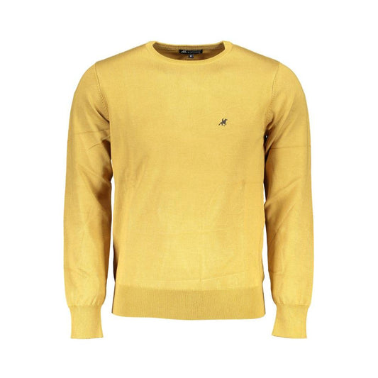 U.S. Grand Polo Yellow Nylon Sweater U.S. Grand Polo