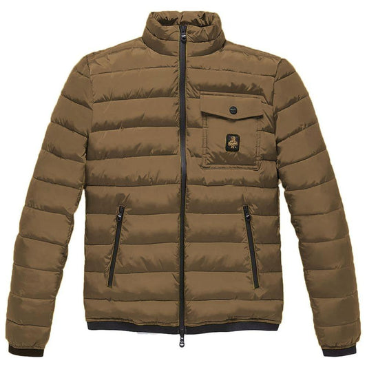 Refrigiwear Brown Nylon Jacket Refrigiwear