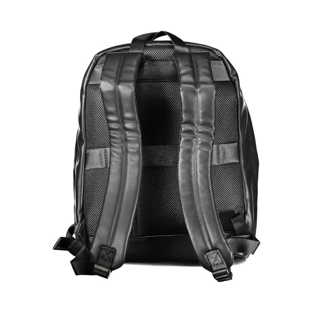 Tommy Hilfiger Black Polyester Backpack Tommy Hilfiger