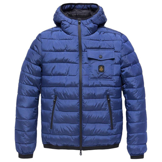 Refrigiwear Blue Nylon Jacket Refrigiwear