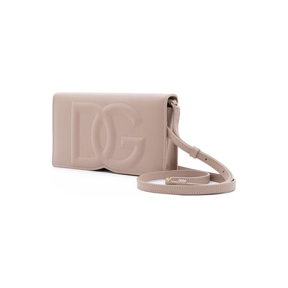 Dolce & Gabbana Pink Leather Handbag Dolce & Gabbana