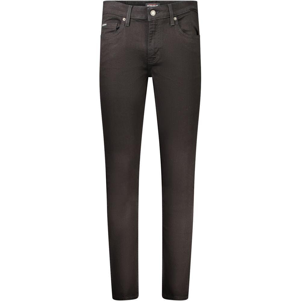 Guess Jeans Black Cotton Jeans & Pant Guess Jeans