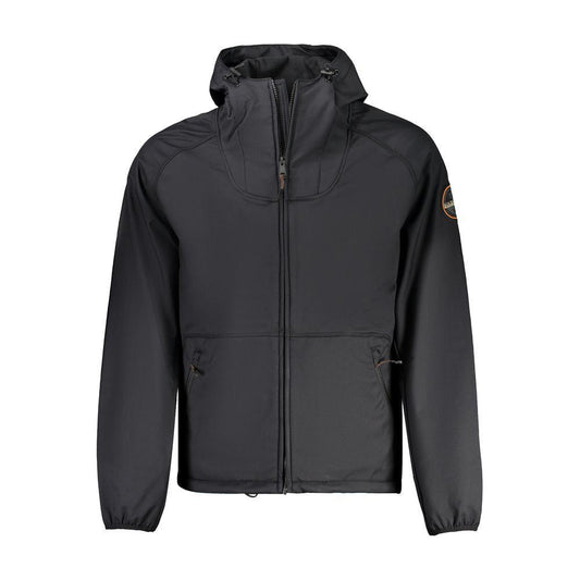 Napapijri Black Polyester Jacket Napapijri