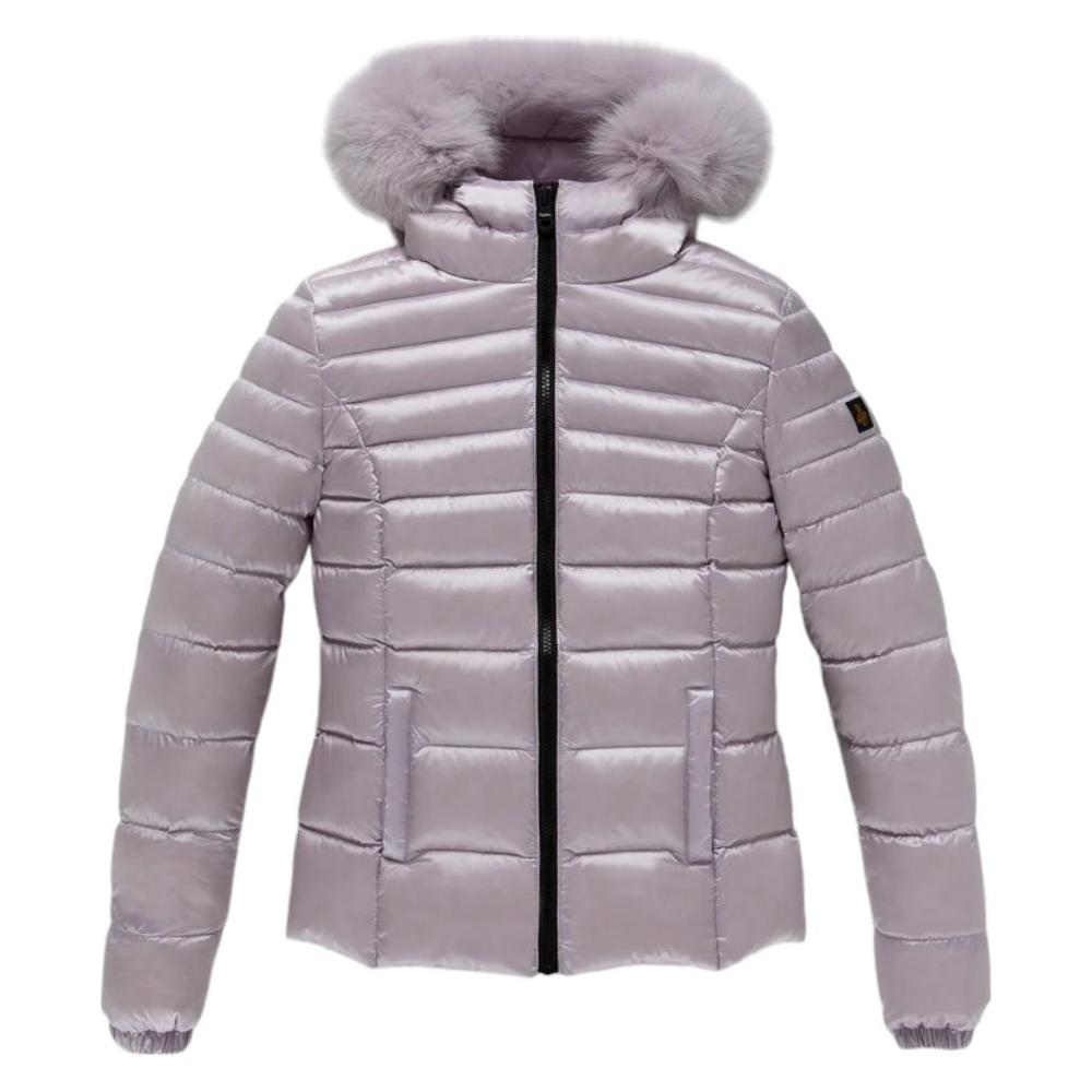 Refrigiwear Purple Nylon Women Jacket Refrigiwear